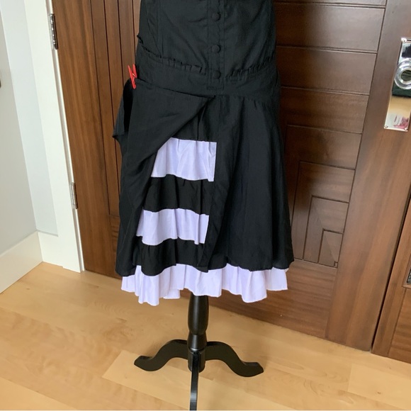 HEAVY RED Dress, Alice Innocence Tea Dress, NEW, Size L - Picture 15 of 17